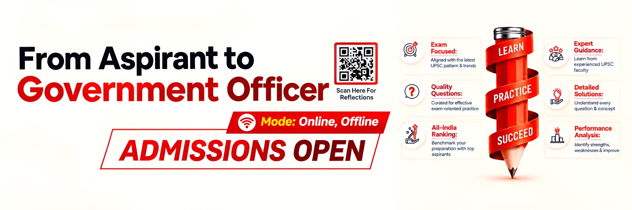 UPSC Prelims Test Series - Admissions Open